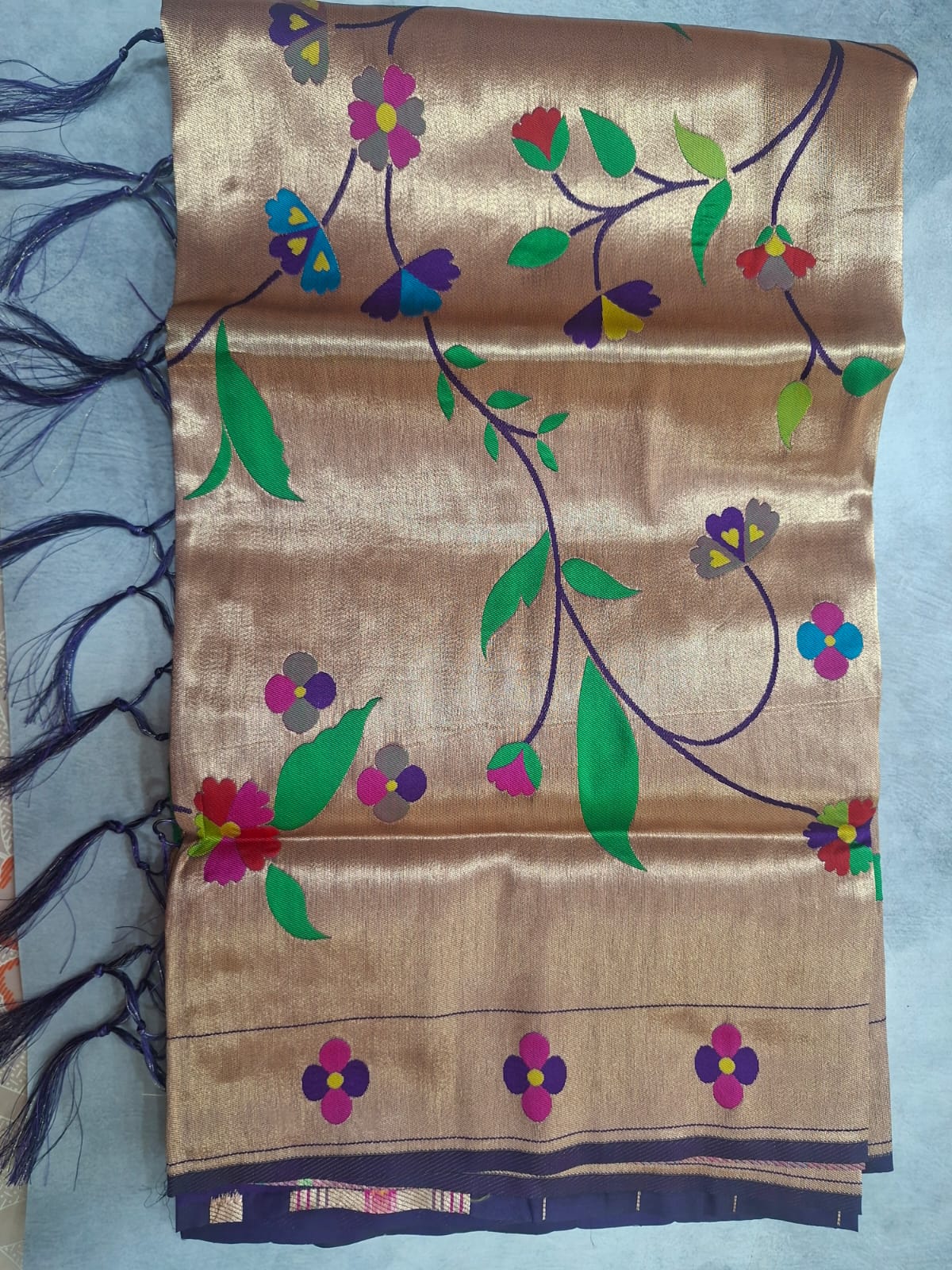 pure soft kanchivarm pithani saree
