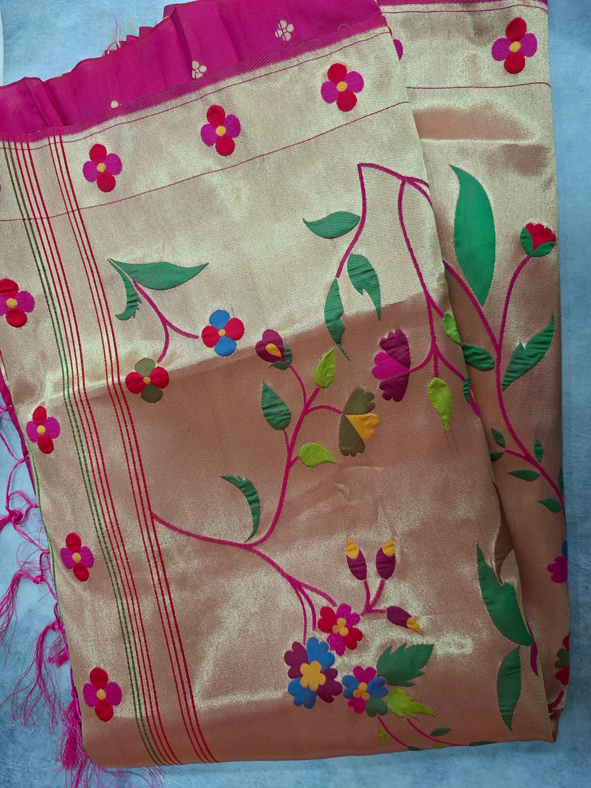 pure soft kanchivarm pithani saree