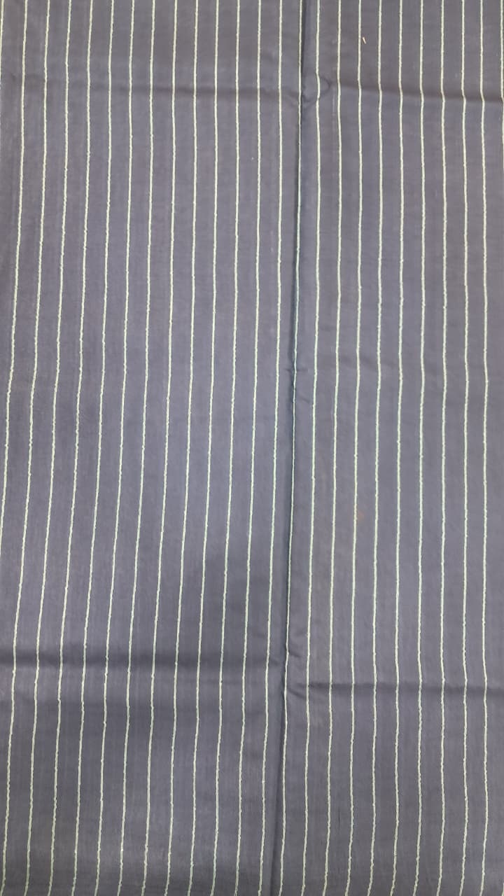 blue kota semi silk saree
