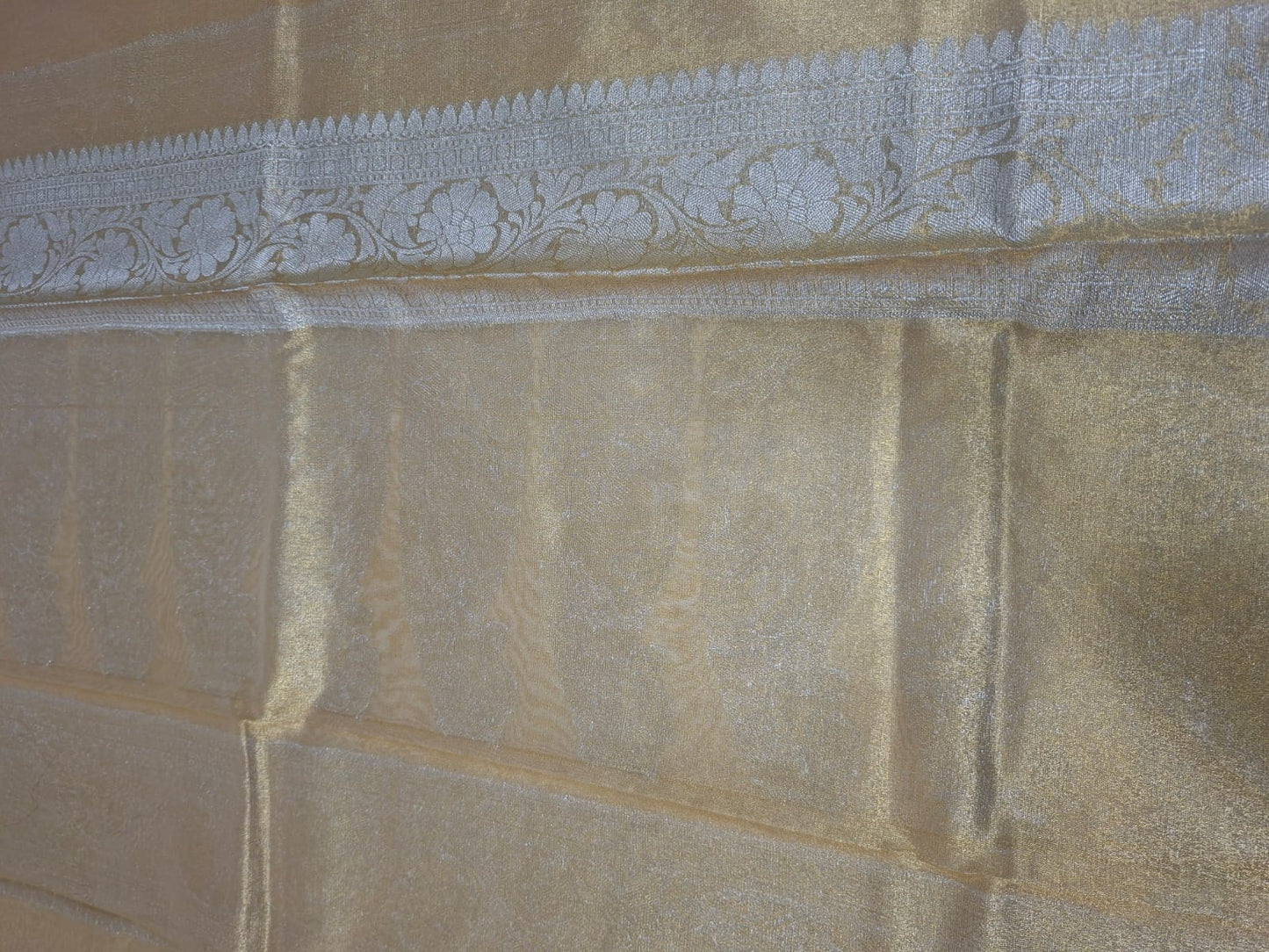 gold tissue saree 101