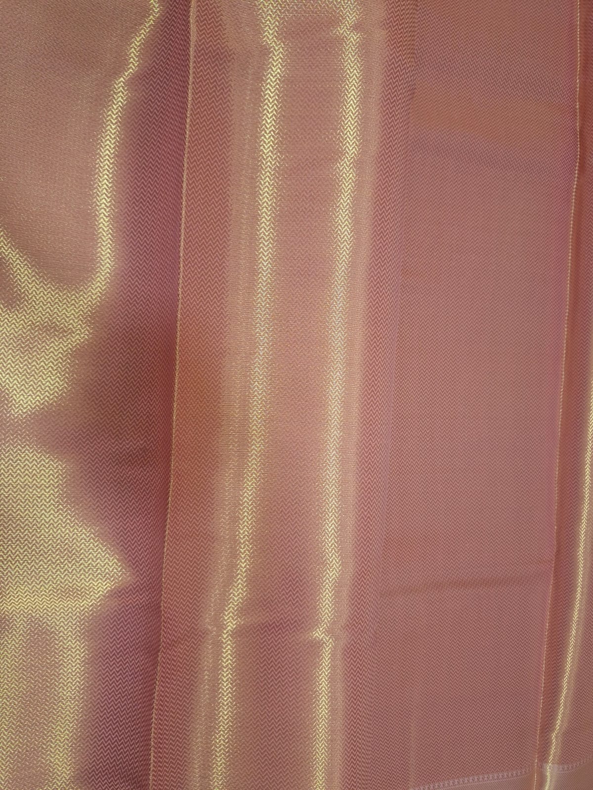 gold tissue with pink border 101