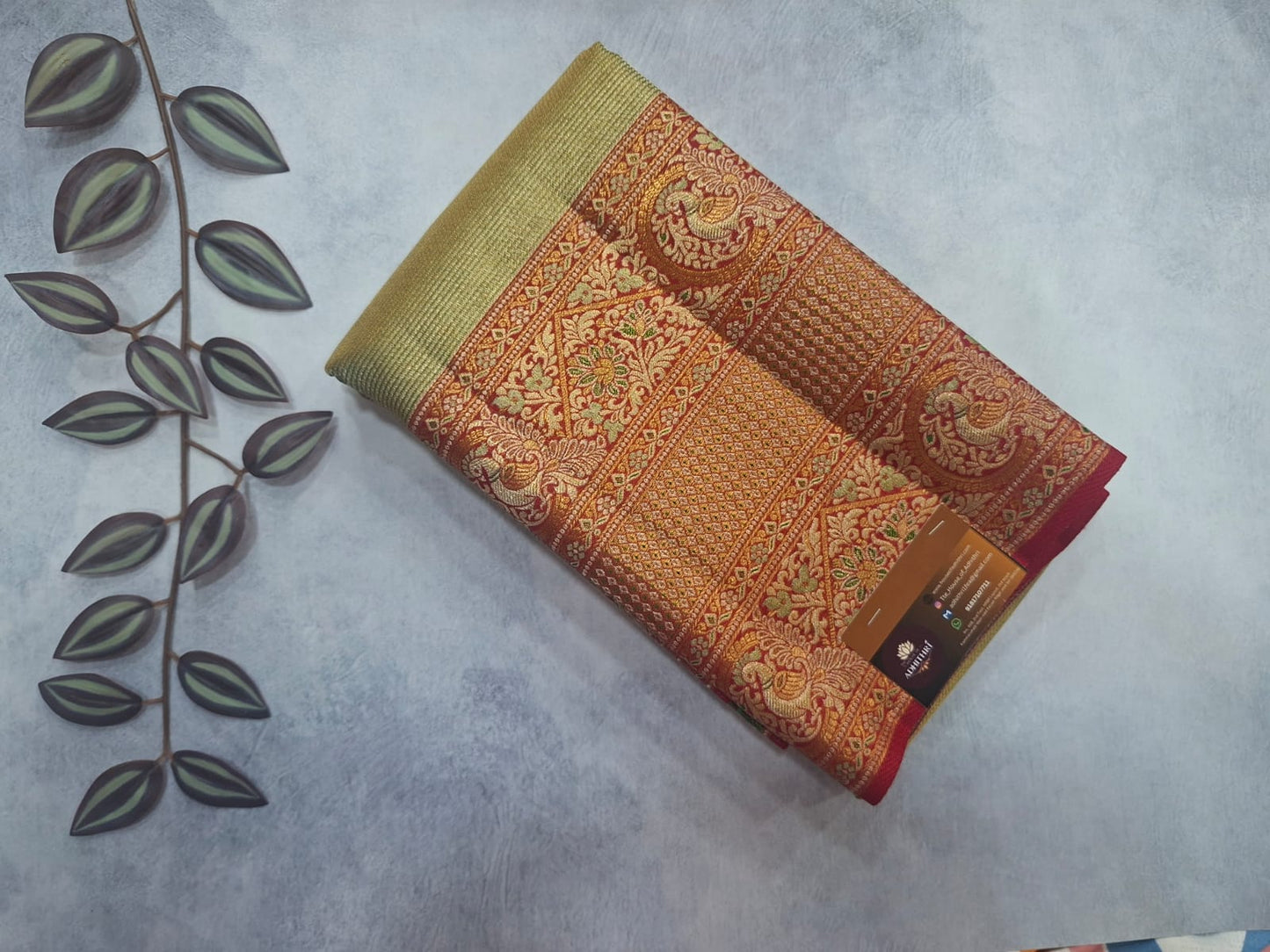 pure tissue kanchi saree 101