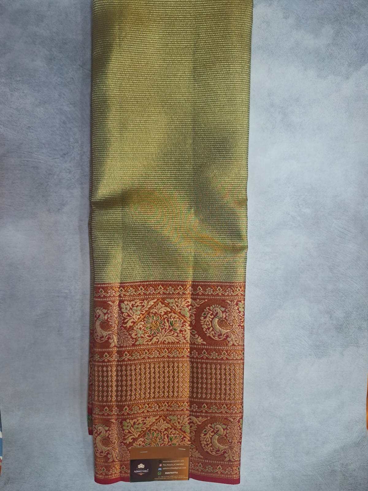 pure tissue kanchi saree 101