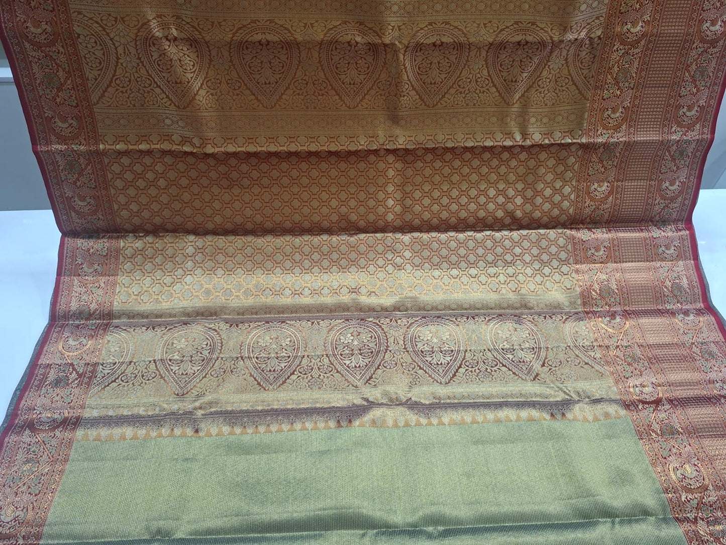 pure tissue kanchi saree 101