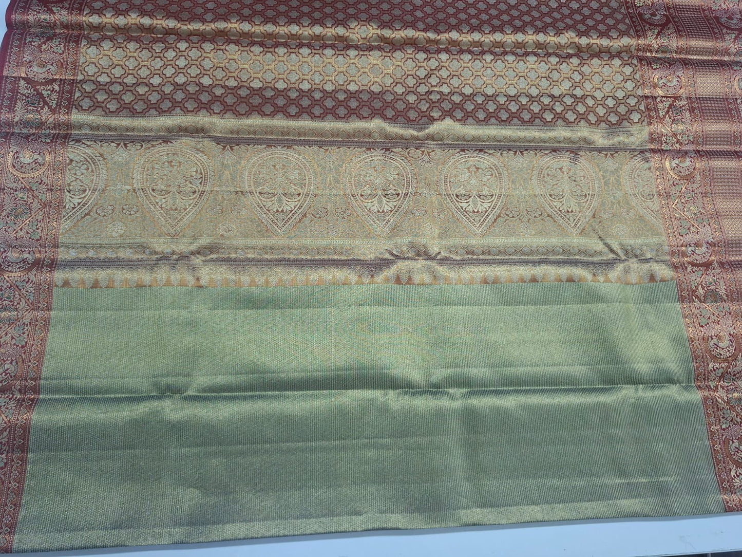 pure tissue kanchi saree 101
