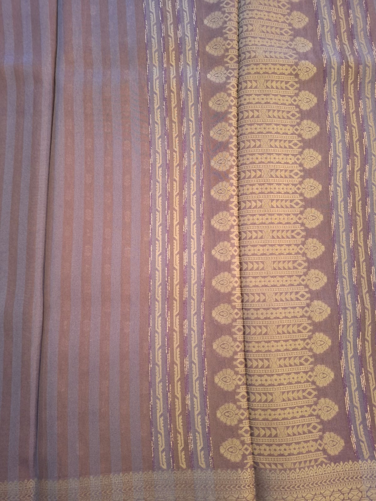 lavender soft  tissue silk saree