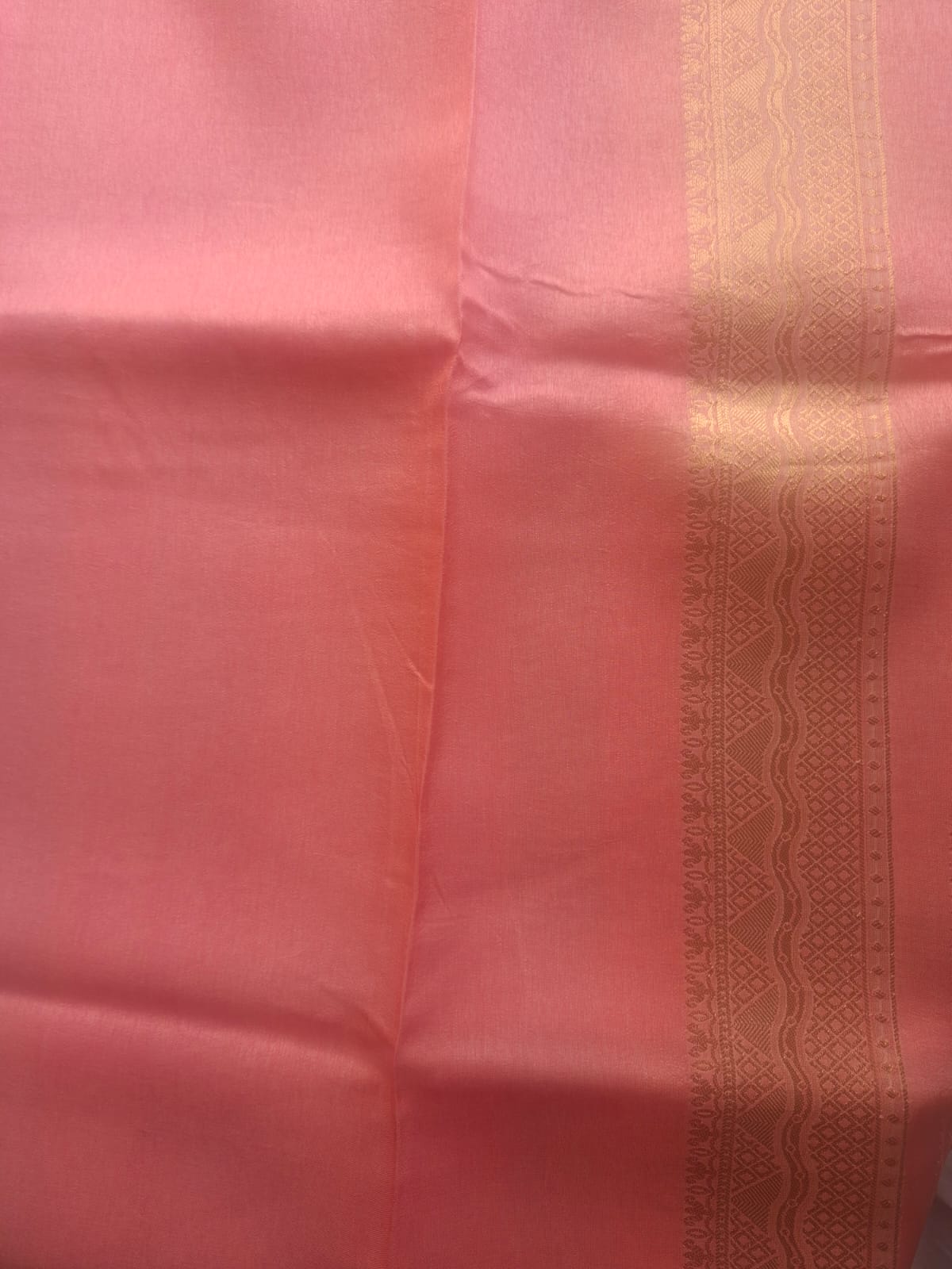 pink mango mashru rangkat saree
