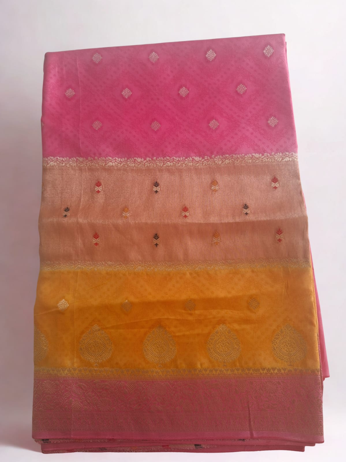 muti colour pattern lline  mashur georgette saree