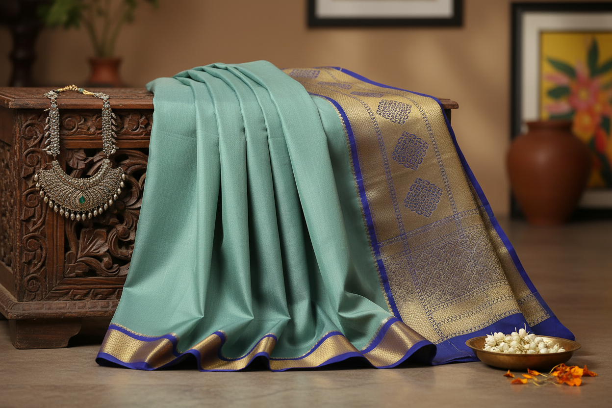 Mysore Silk Saree Product Image