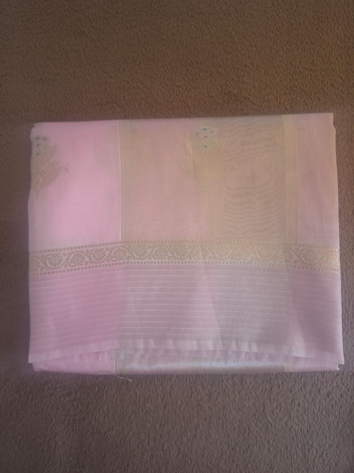 pink row mango tissue with stripes