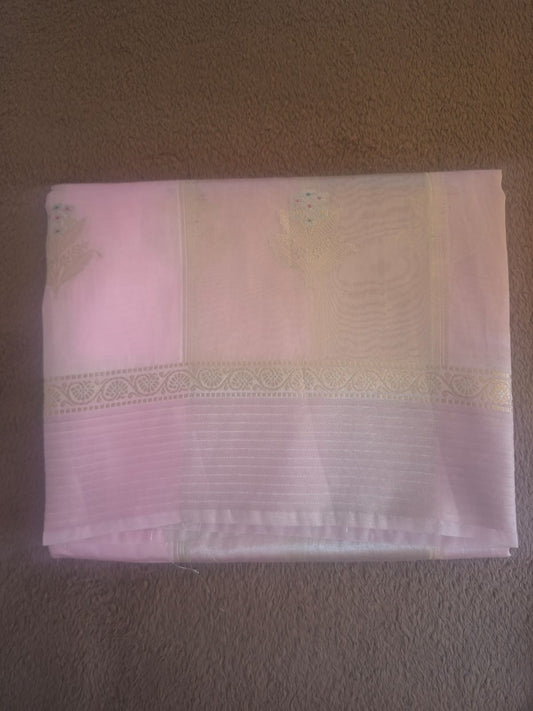 pink row mango tissue with stripes