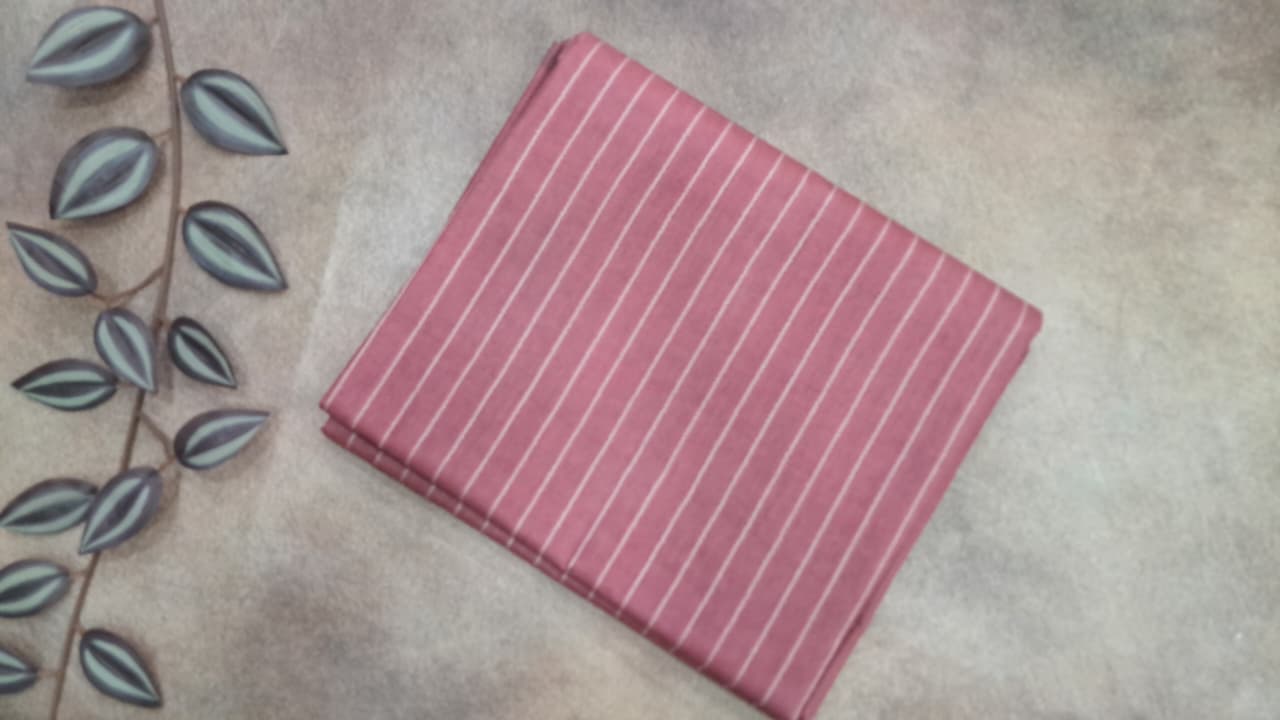 pink kota semi silk saree
