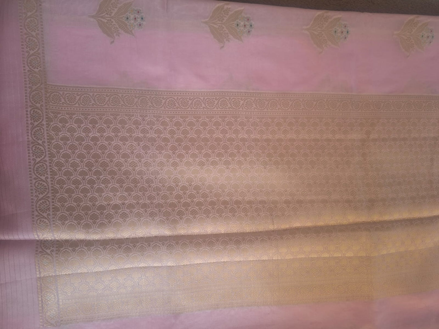 pink row mango tissue with stripes