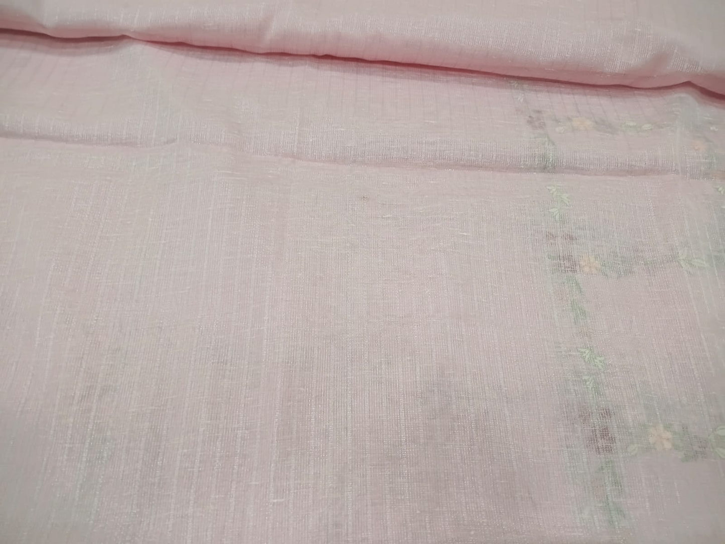 pink semi kota saree
