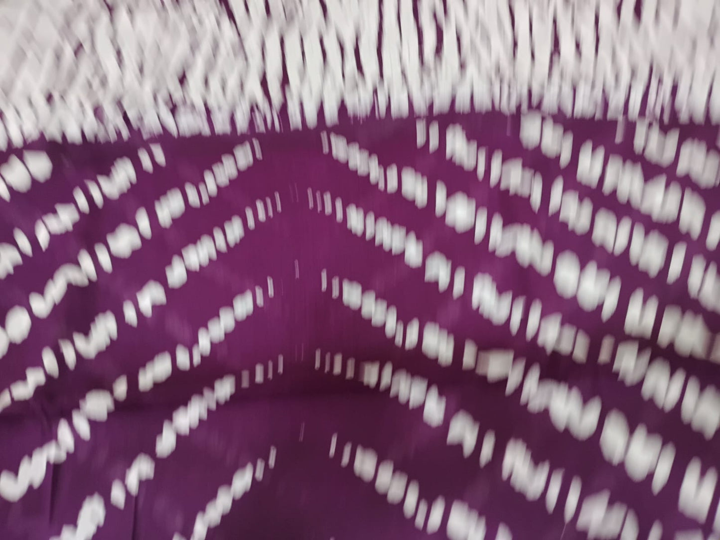 purple  mul-mul bagru cotton saree