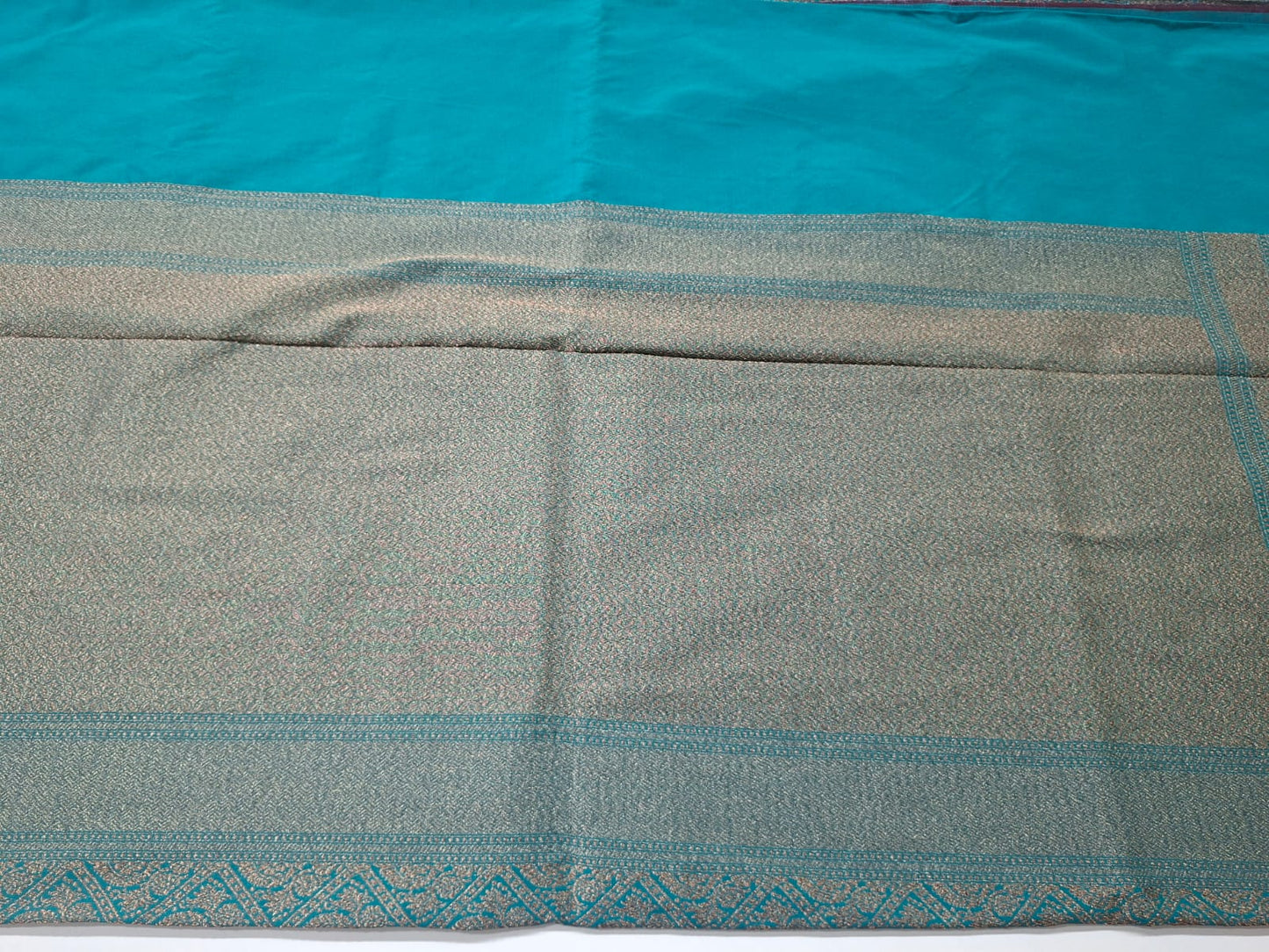 green banaras tanchive brocade saree