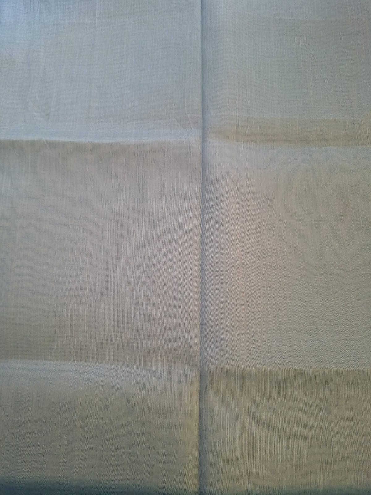 Blue semi tussur saree